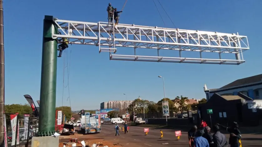 billboard installation